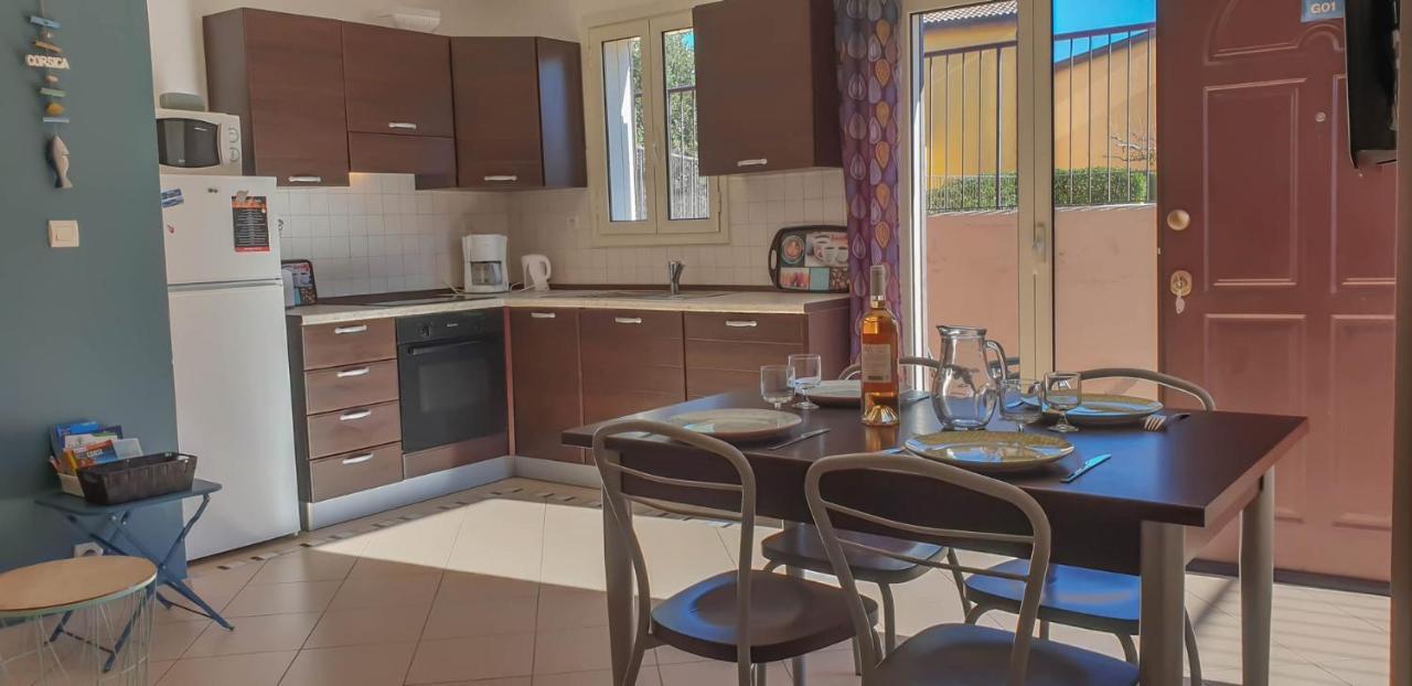 Joli Appartement En Corse Avec Piscine Belgodere  Exterior photo